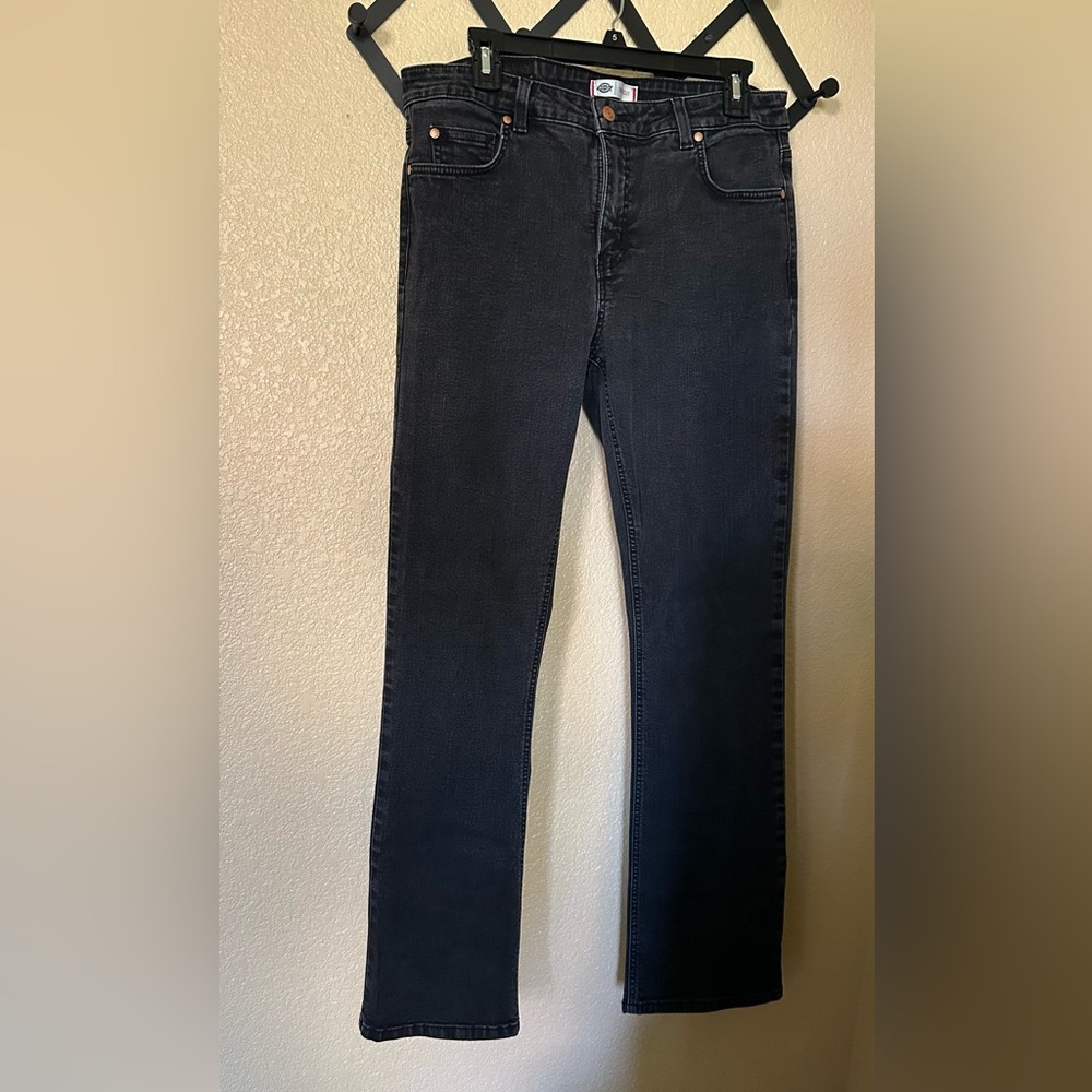 Dickies Black Boot Cut Jeans Classic Style